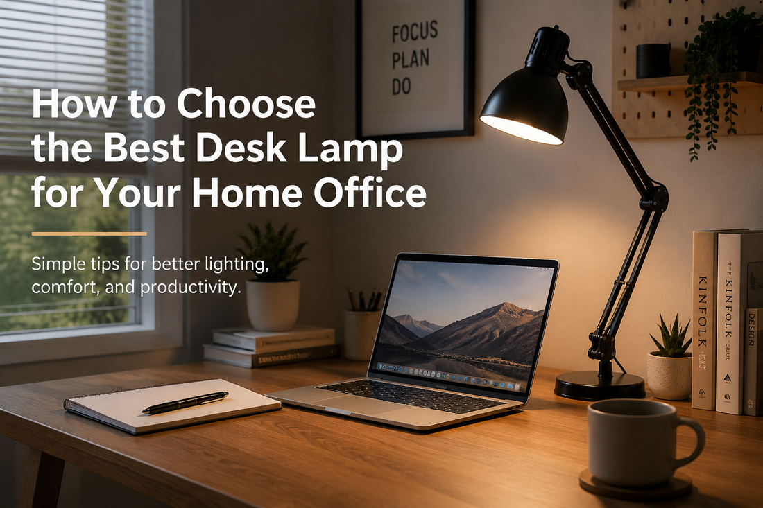How to Choose the Best Desk Lamp for Your Home Office