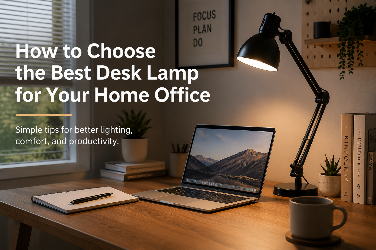 How to Choose the Best Desk Lamp for Your Home Office