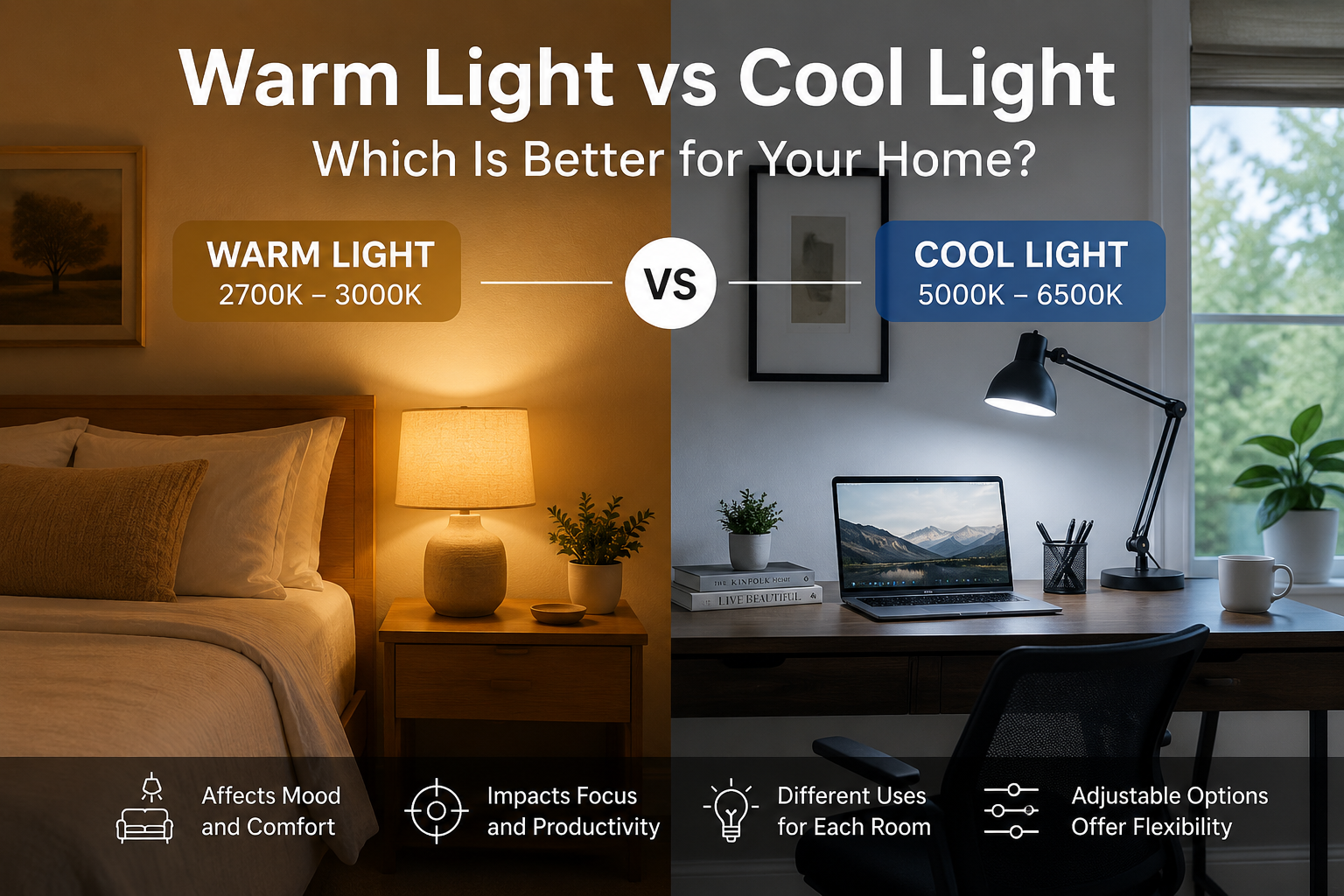 Warm Light vs Cool Light: Which Is Better for Your Home?